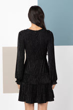 Load image into Gallery viewer, Textured Velvet Mini Dress
