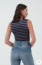 Load image into Gallery viewer, Stripe Sleeveless Crop Top
