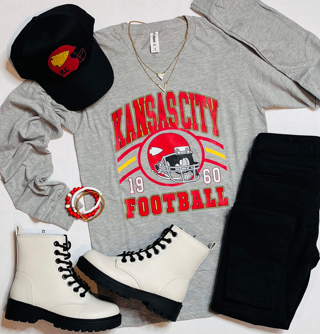 1960 KC Football Tee