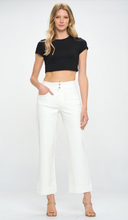 Load image into Gallery viewer, White HR Wide Leg Pants
