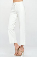 Load image into Gallery viewer, White HR Wide Leg Pants
