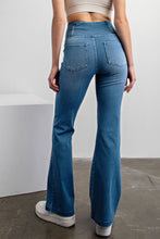 Load image into Gallery viewer, Denim Crossover Flare Pants
